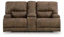 Beckley Place Power Reclining Loveseat with Console - Atchison Furniture Company (Atchison, KS)