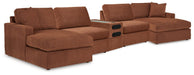 Modmax 5 Piece Sectional with Audio Console - Atchison Furniture Company (Atchison, KS)