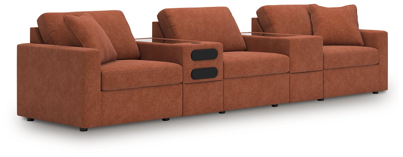 Modmax Sectional with Audio System - Atchison Furniture Company (Atchison, KS)