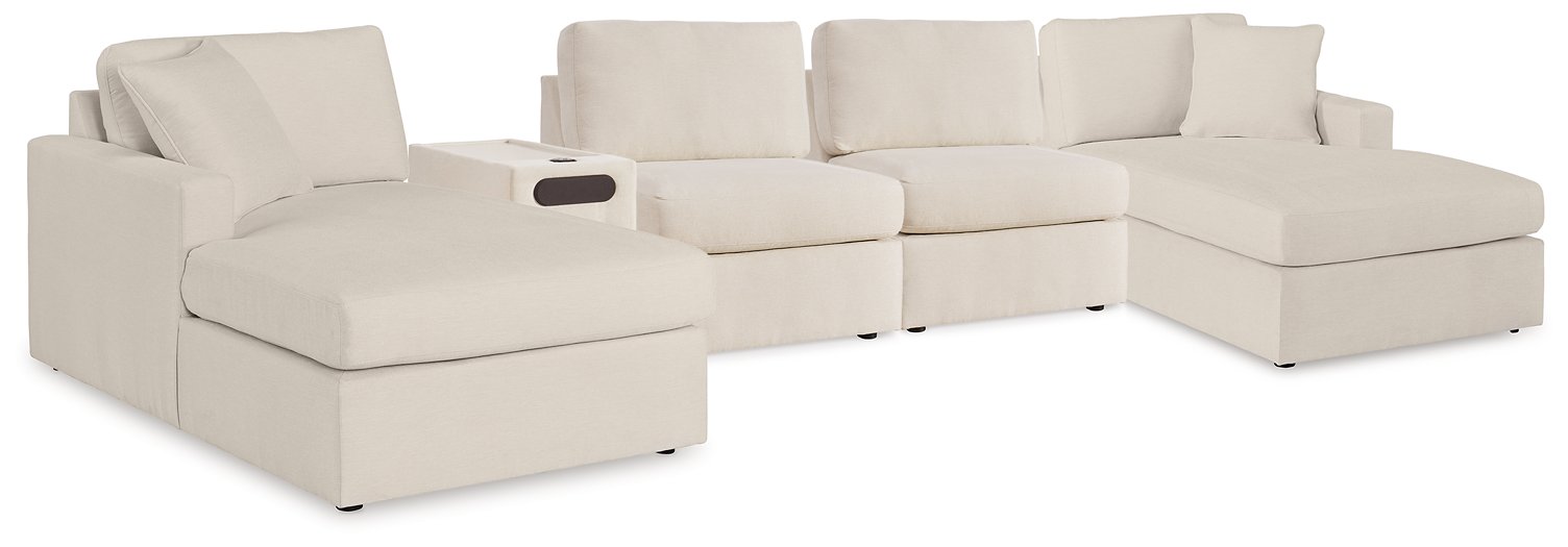 Modmax 5 Piece Sectional with Audio Console - Atchison Furniture Company (Atchison, KS)