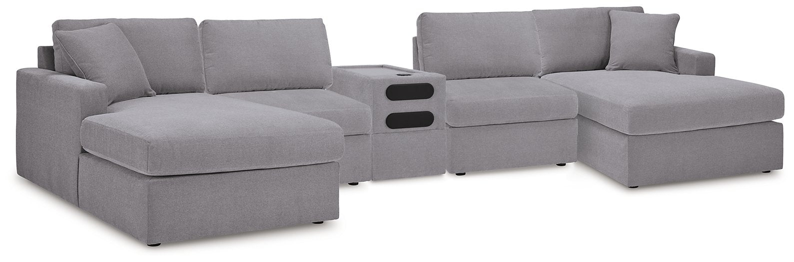 Modmax 5 Piece Sectional with Audio Console - Atchison Furniture Company (Atchison, KS)