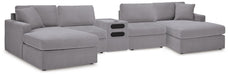 Modmax 5 Piece Sectional with Audio Console - Atchison Furniture Company (Atchison, KS)