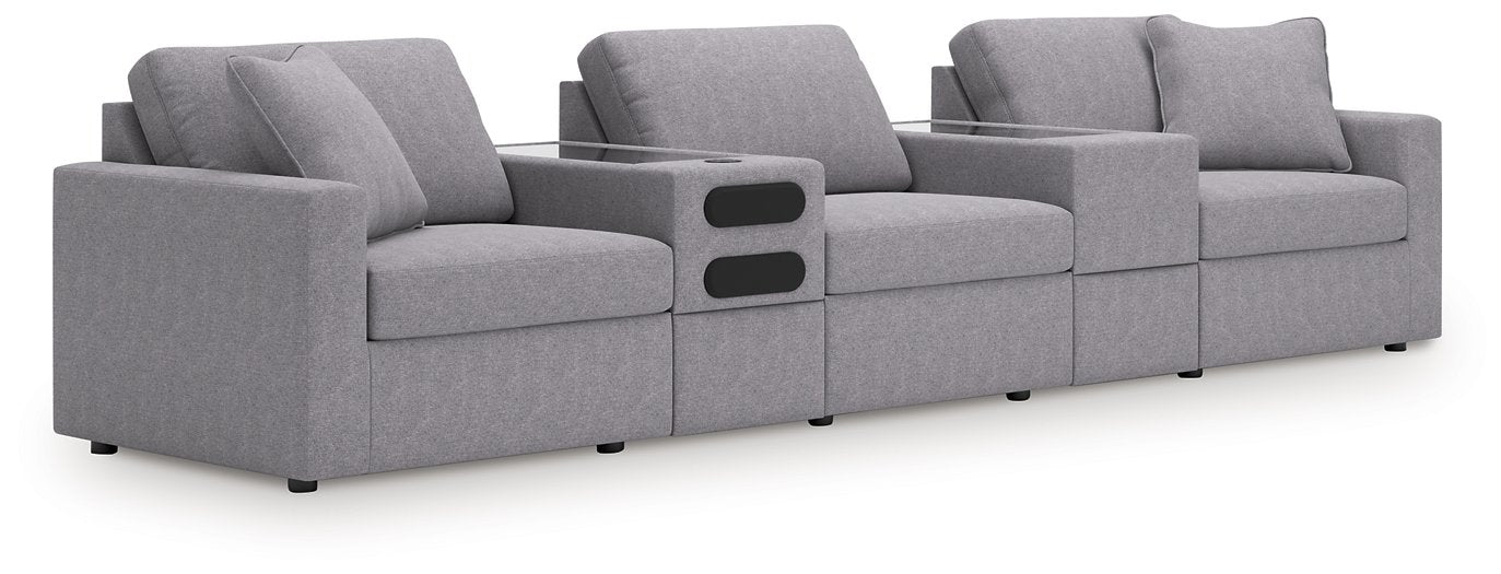 Modmax Sectional with Audio System - Atchison Furniture Company (Atchison, KS)