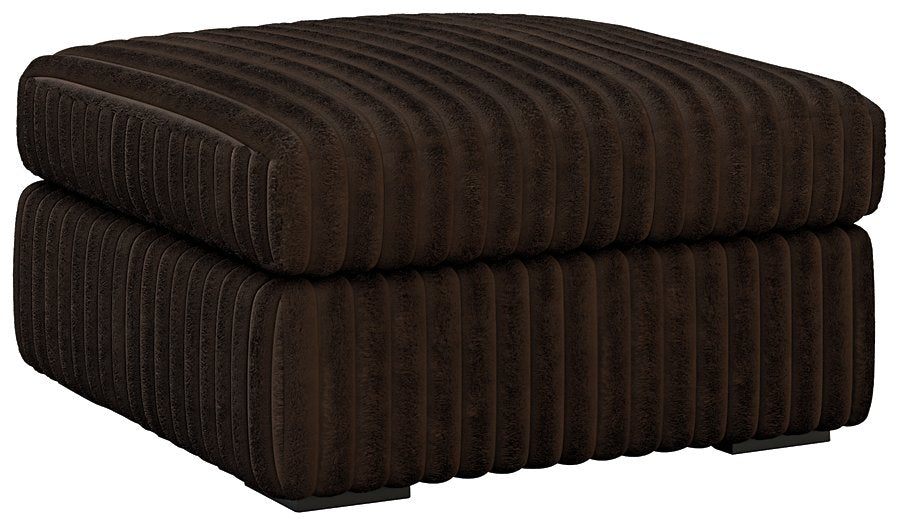 Midnight-Madness Oversized Accent Ottoman - Atchison Furniture Company (Atchison, KS)