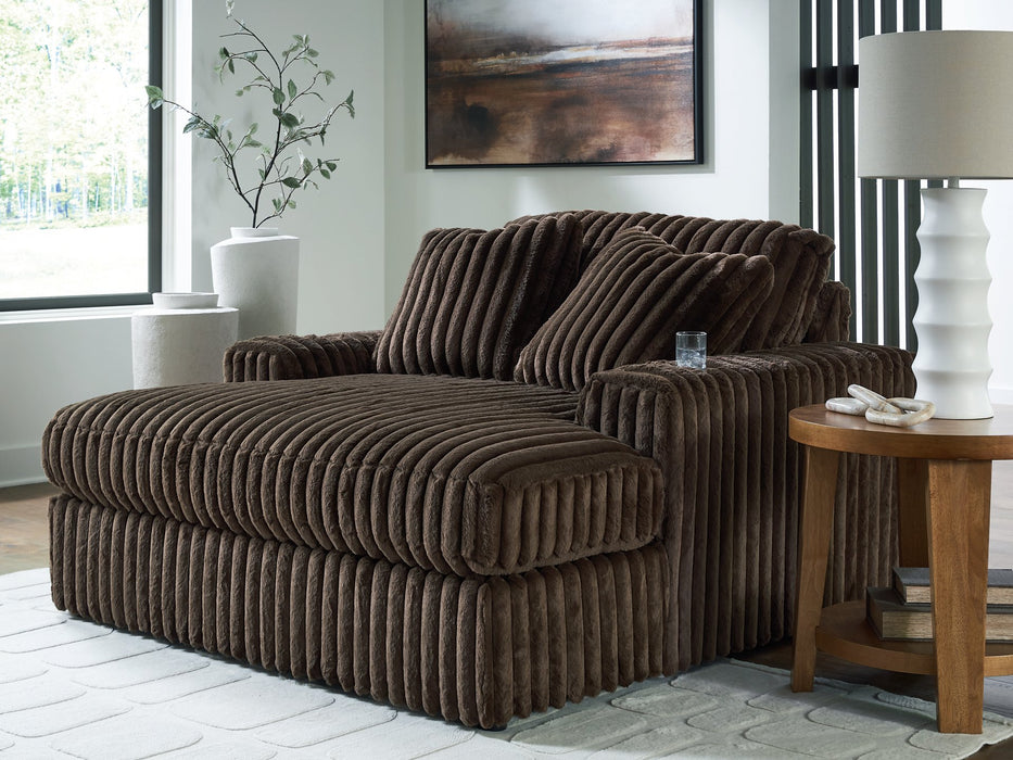Midnight-Madness Oversized Chaise - Atchison Furniture Company (Atchison, KS)
