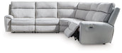 Social Pointe Power Reclining Sectional - Atchison Furniture Company (Atchison, KS)