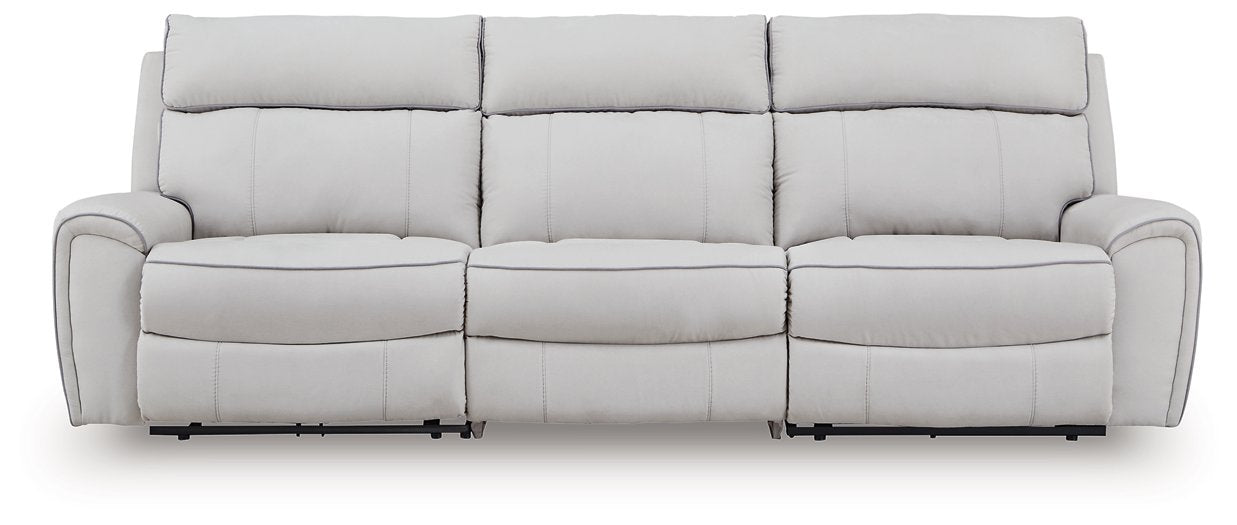 Social Pointe Power Reclining Sectional - Atchison Furniture Company (Atchison, KS)