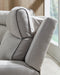 Social Pointe Reclining Sectional with Storage Console - Atchison Furniture Company (Atchison, KS)