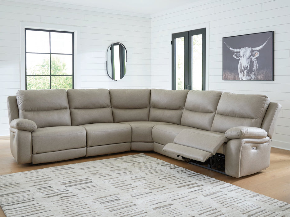 Narwhal Place Power Reclining Sectional - Atchison Furniture Company (Atchison, KS)