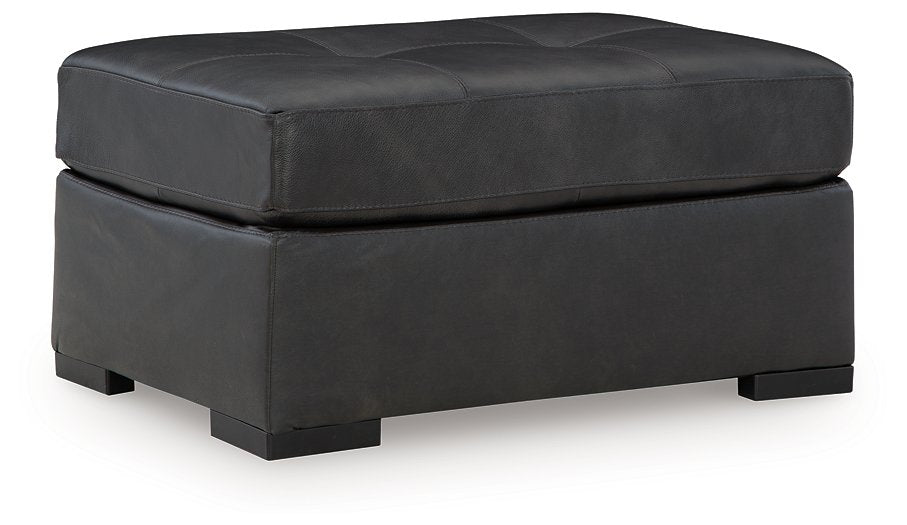 Brindley Pier Oversized Accent Ottoman - Atchison Furniture Company (Atchison, KS)