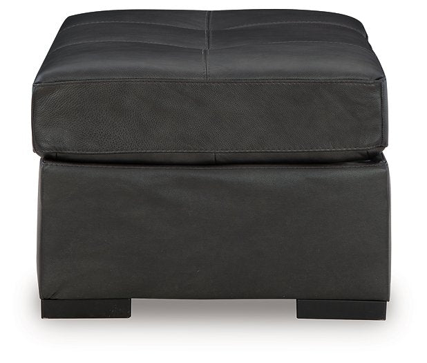 Brindley Pier Oversized Accent Ottoman - Atchison Furniture Company (Atchison, KS)