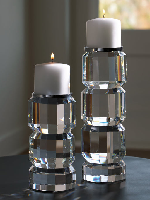 Brentley Candle Holder Set (Set of 2) - Atchison Furniture Company (Atchison, KS)