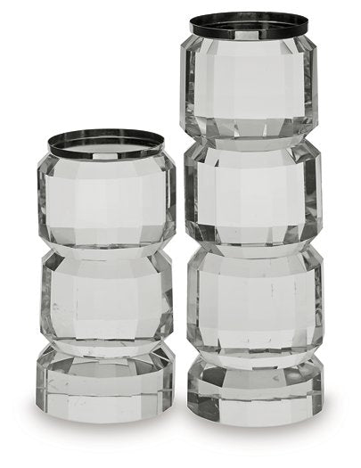 Brentley Candle Holder Set (Set of 2) - Atchison Furniture Company (Atchison, KS)
