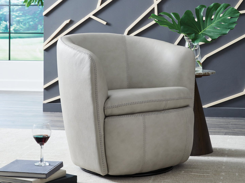 Kierreys Swivel Accent Chair - Atchison Furniture Company (Atchison, KS)
