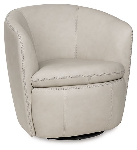 Kierreys Swivel Accent Chair - Atchison Furniture Company (Atchison, KS)