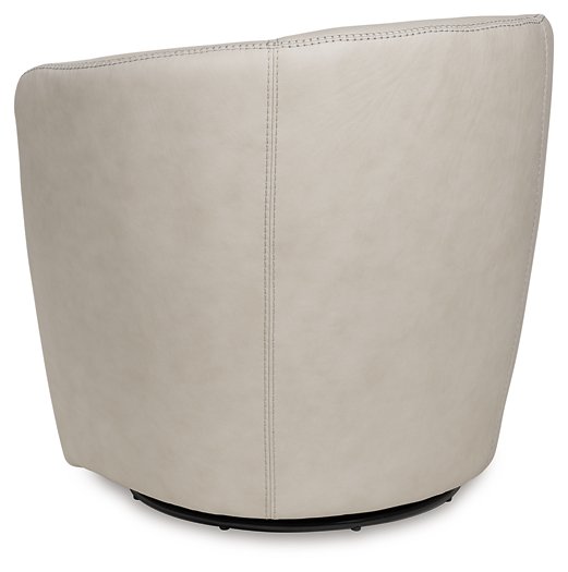Kierreys Swivel Accent Chair - Atchison Furniture Company (Atchison, KS)
