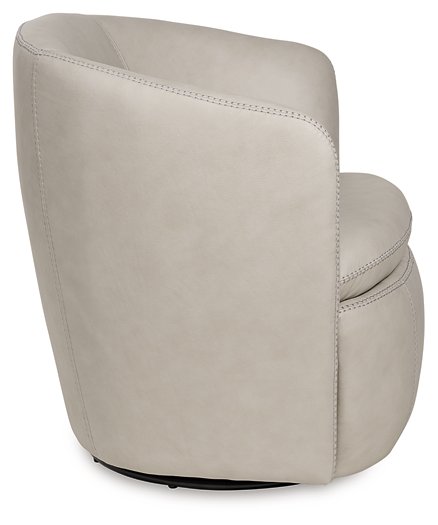 Kierreys Swivel Accent Chair - Atchison Furniture Company (Atchison, KS)