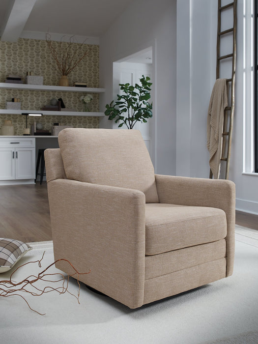 Freybourne Next-Gen Nuvella Swivel Accent Chair - Atchison Furniture Company (Atchison, KS)