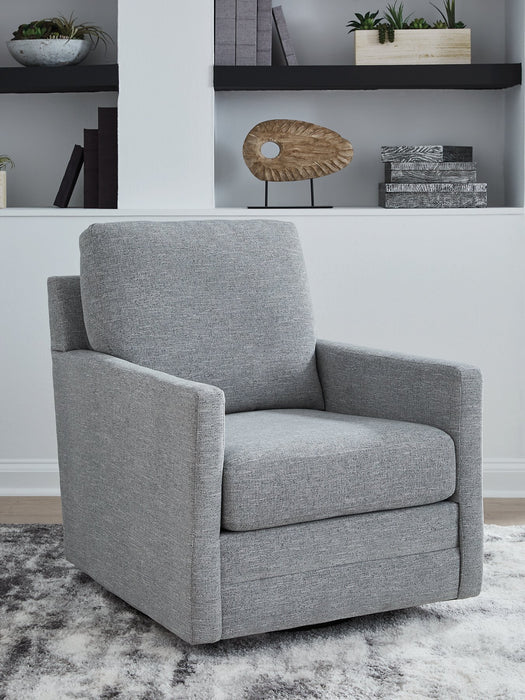 Freybourne Next-Gen Nuvella Swivel Accent Chair - Atchison Furniture Company (Atchison, KS)