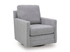 Freybourne Next-Gen Nuvella Swivel Accent Chair - Atchison Furniture Company (Atchison, KS)