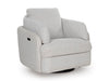 Alainmont Next-Gen Nuvella Swivel Power Recliner - Atchison Furniture Company (Atchison, KS)