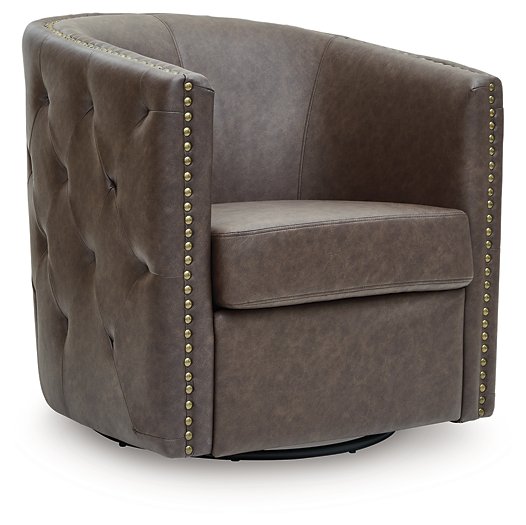 Brentlow Swivel Accent Chair - Atchison Furniture Company (Atchison, KS)