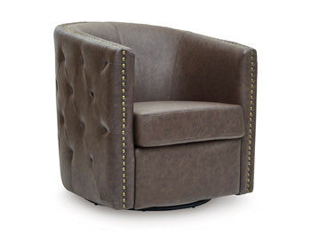Brentlow Swivel Accent Chair - Atchison Furniture Company (Atchison, KS)