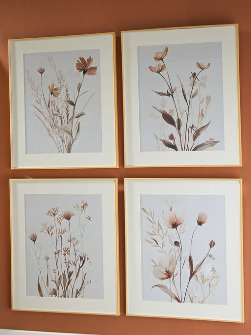 Chettings Wall Art (Set of 4) - Atchison Furniture Company (Atchison, KS)