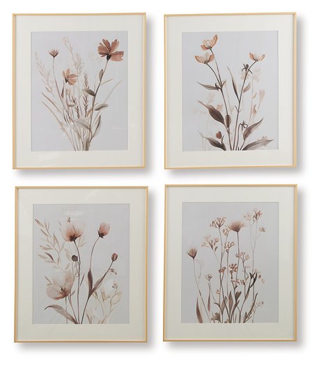 Chettings Wall Art (Set of 4) - Atchison Furniture Company (Atchison, KS)