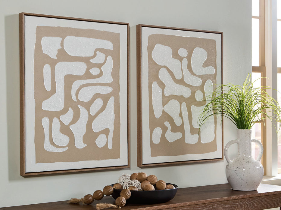 Waldett Wall Art (Set of 2) - Atchison Furniture Company (Atchison, KS)