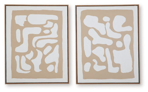 Waldett Wall Art (Set of 2) - Atchison Furniture Company (Atchison, KS)