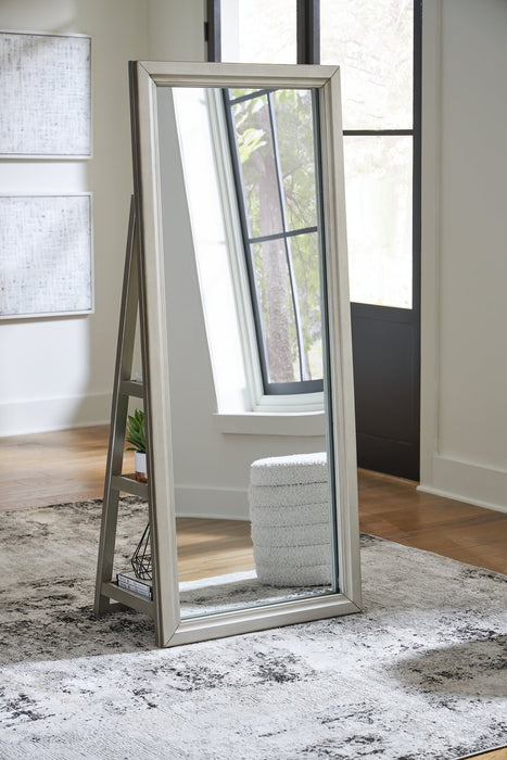 Evesen Floor Standing Mirror/Storage - Atchison Furniture Company (Atchison, KS)