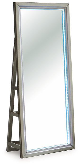 Evesen Floor Standing Mirror/Storage - Atchison Furniture Company (Atchison, KS)