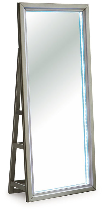 Evesen Floor Standing Mirror/Storage - Atchison Furniture Company (Atchison, KS)