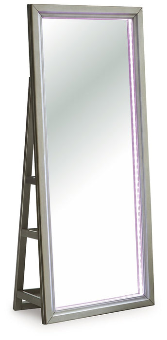 Evesen Floor Standing Mirror/Storage - Atchison Furniture Company (Atchison, KS)