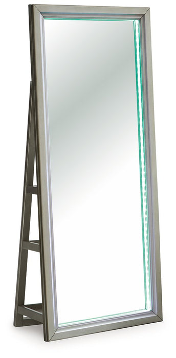 Evesen Floor Standing Mirror/Storage - Atchison Furniture Company (Atchison, KS)