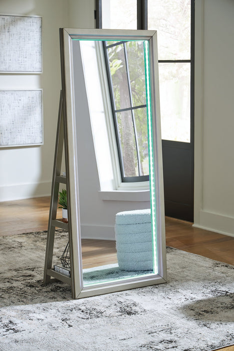 Evesen Floor Standing Mirror/Storage - Atchison Furniture Company (Atchison, KS)