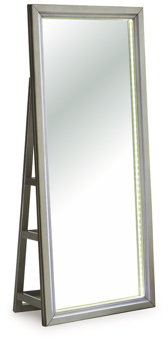 Evesen Floor Standing Mirror/Storage - Atchison Furniture Company (Atchison, KS)
