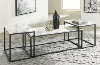 Donnesta Table (Set of 3) - Atchison Furniture Company (Atchison, KS)