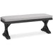 Beachcroft Outdoor Bench with Cushion - Atchison Furniture Company (Atchison, KS)