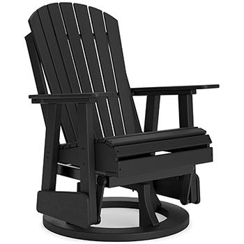 Hyland wave Outdoor Swivel Glider Chair - Atchison Furniture Company (Atchison, KS)