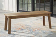 Janiyah Outdoor Dining Bench - Atchison Furniture Company (Atchison, KS)