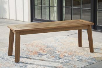 Janiyah Outdoor Dining Bench - Atchison Furniture Company (Atchison, KS)