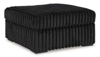 Midnight-Madness Oversized Accent Ottoman - Atchison Furniture Company (Atchison, KS)