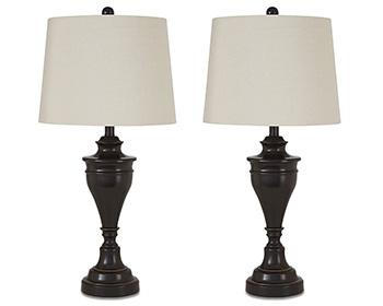 Darlita Table Lamp (Set of 2) - Atchison Furniture Company (Atchison, KS)