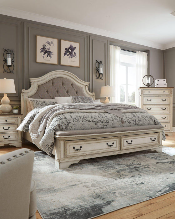 Realyn Upholstered Bed - Atchison Furniture Company (Atchison, KS)