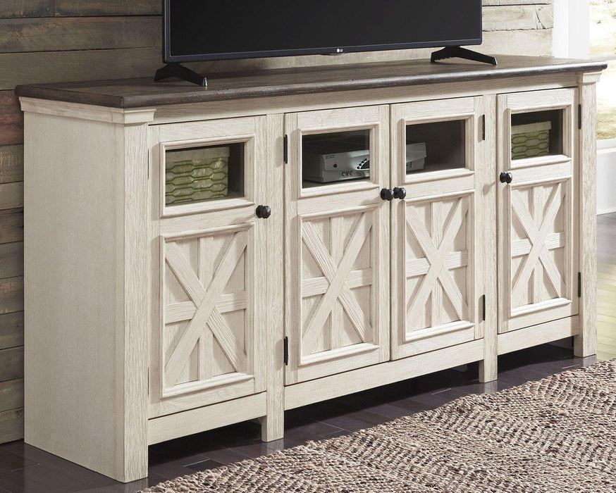 Bolanburg 74" TV Stand - Atchison Furniture Company (Atchison, KS)