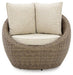 Danson Swivel Lounge with Cushion (Set of 2) - Atchison Furniture Company (Atchison, KS)