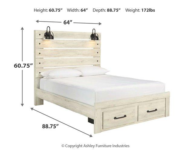 Cambeck Bed with 2 Storage Drawers - Atchison Furniture Company (Atchison, KS)