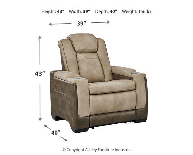Next-Gen DuraPella Power Recliner - Atchison Furniture Company (Atchison, KS)